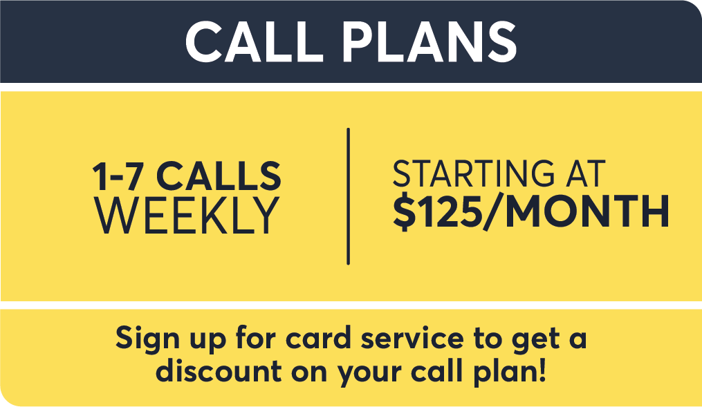 Call plan updated