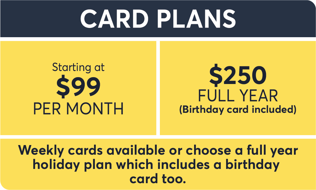 Card plans updated